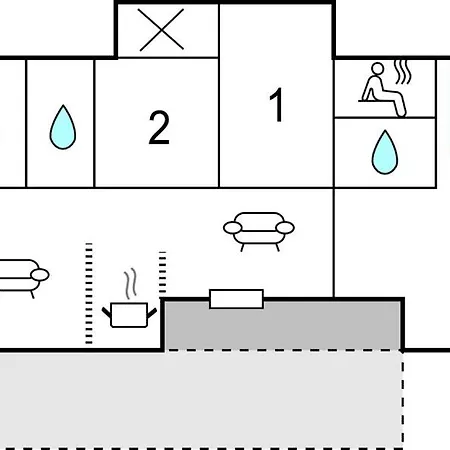 Preciosa Casa En Væggerløse Con Sauna *